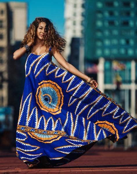 Wakanda Maxi Dress African Print African American Fashion African