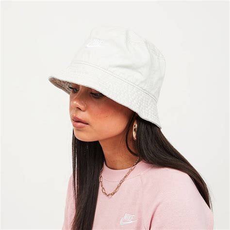 Nike Nsw Futura Bucket Hat Light Bone The Sole Womens