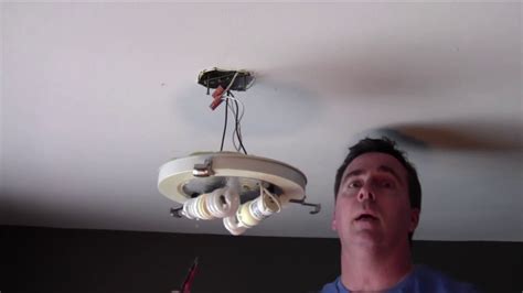 How To Install A Light Fixture In Ceiling Replace Recessed Light With