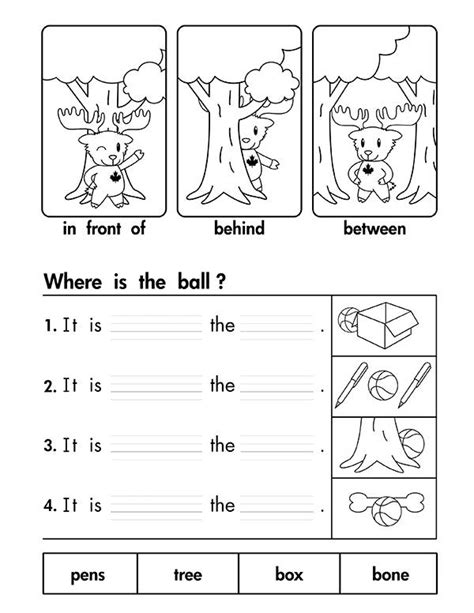 the maple leaf learning club new prepositions worksheets in the resource library