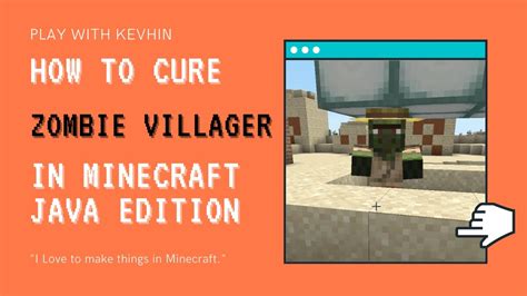 How To Cure Zombie Villager In Minecraft Java Edition Turn It Into