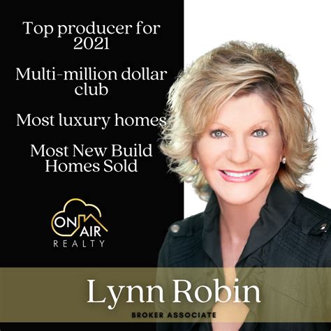 On Air Realty 🎉congratulations To Lynn Robin On Her 2021