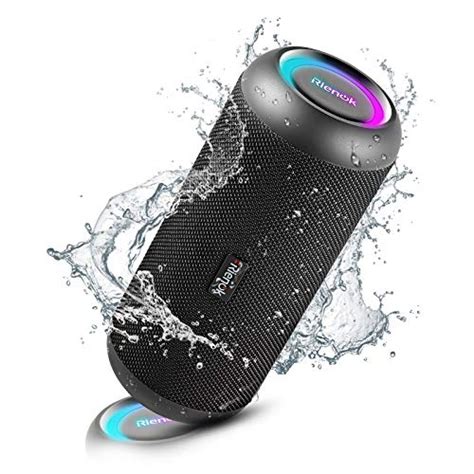 Rienok Portable Bluetooth Speaker 30w Wireless Speaker Tws Pairing Hd