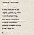 The Death Of The White Man by Jan Oskar Hansen - The Death Of The White ...