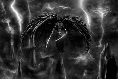 Free Download Dark Angel Pic Awesome Dark Angel And Swords Wallpaper Image Picture X