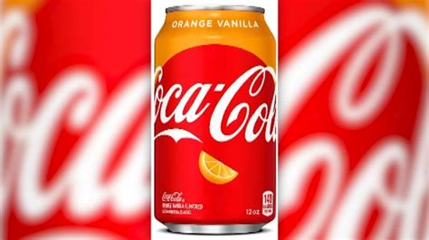 Coca Colas New Orange Vanilla Flavored Soda Hits Shelves