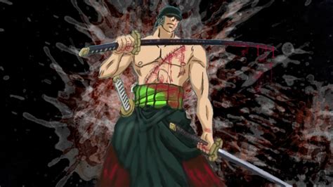 One Piece Anime Roronoa Zoro Swords Wallpaper 1920x1080 311612