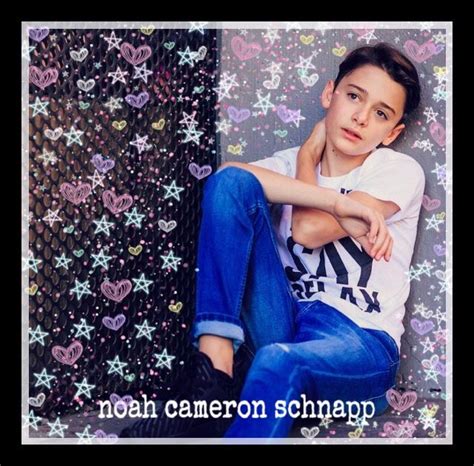 Noah Cameron Schnapp Schnapp Stranger Things Season Two Stranger