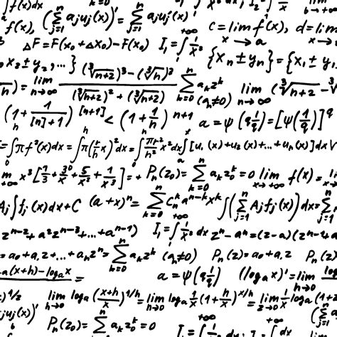 Mathematics Formula Algebra Euclidean Vector Mathematical Formula Png