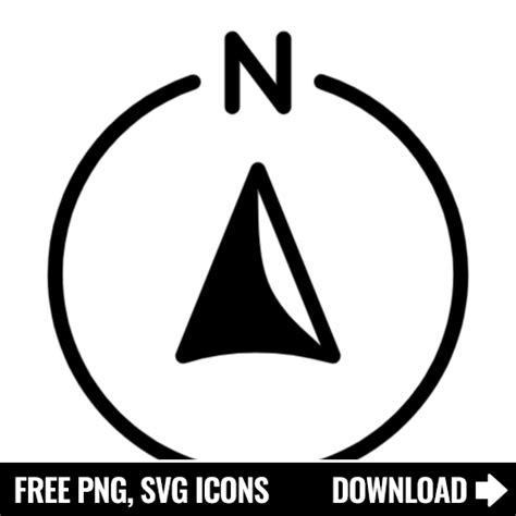 Free North Point Arrow Svg Png Icon Symbol Download Image