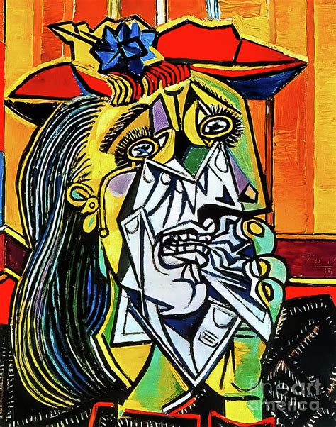 Weeping Woman By Pablo Picasso 1937 Painting By Pablo Picasso Pixels