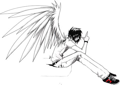 Emo Blog Emo Anime Angel Boy