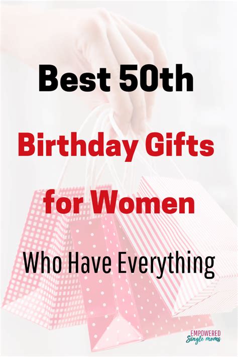 50th birthday gifts & present ideas. Best 50th Birthday Gifts for Women Who Have Everything