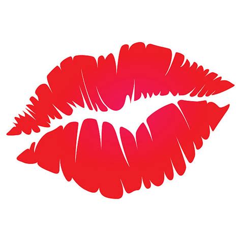 Lipstick Kiss Clip Art Vector Images And Illustrations Istock