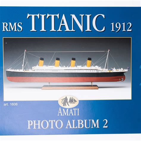 Rms Titanic Ship Model Plans And Instructions By Amati