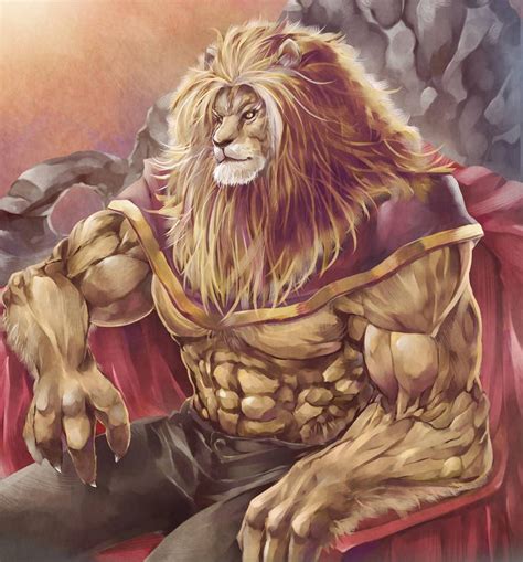 Lionman By Cyclonewars Fantasy Races Fantasy Warrior Beast Creature