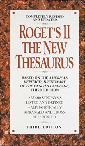 Various's Roget's II: the new thesaurus PDF - POLOTNO.SHOP Books