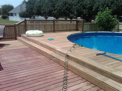 Wooden Pool Decks Creating A Stress Free Outdoor Space Wooden Home
