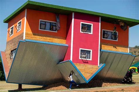 South Africas Upside Down House Attracts Tourists
