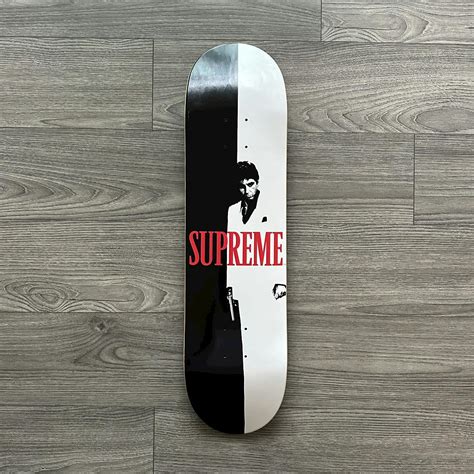 Supreme Supreme Scarface Split Skateboard Deck Grailed