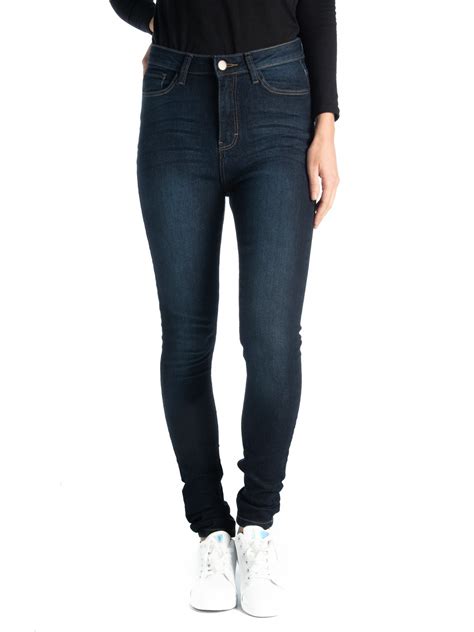 Jean Brut Skinny Taille Haute Femme Districenter