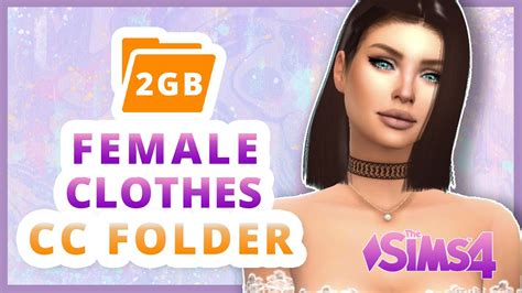 Female Clothes Shoes Cc Folder 2gb The Sims 4 Create A