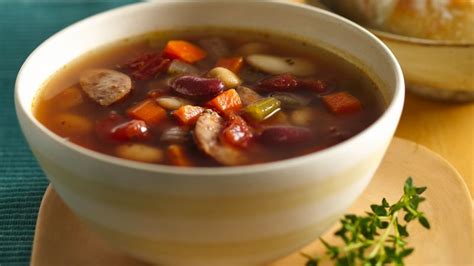 Easy Bean And Kielbasa Soup Recipe BettyCrocker Com