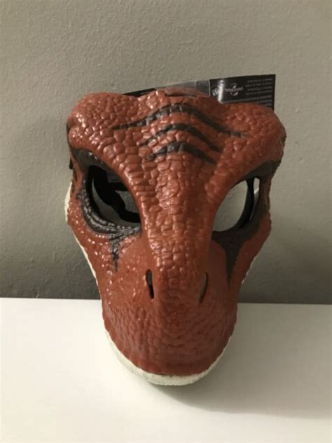 Jurassic World Velociraptor Mask With Opening Jaw For Sale Online Ebay