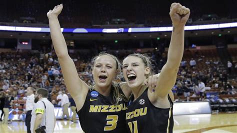 Mizzous Cunningham Sisters Relish Final Games Together Aim To Keep