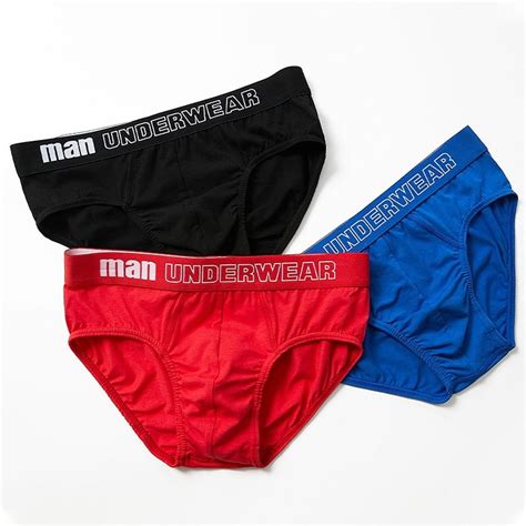 Men S Briefs With High Stretch Cotton Bikini Panties Underwear Underwear Gay Breathable Panties