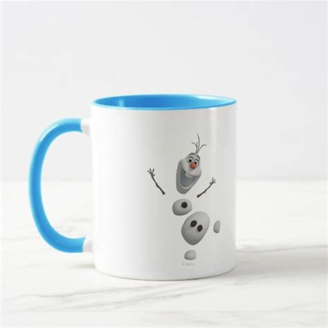 Olaf In Pieces Mug Zazzle