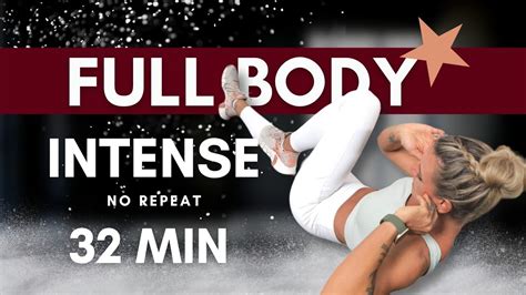 32 Min Full Body Workout Intense No Repeat⭐️1 Advent Youtube