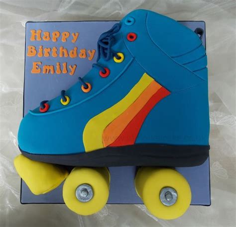 Roller Skate Cake 10th Birthday Parties 8th Birthday Birthday Cakes
