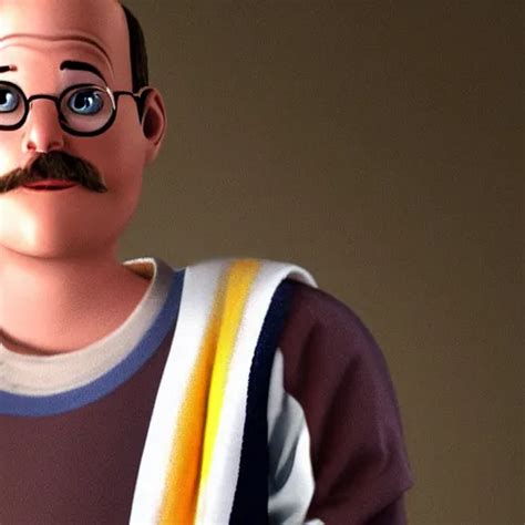 Tobias Funke From Arrested Development As A Pixar Stable Diffusion