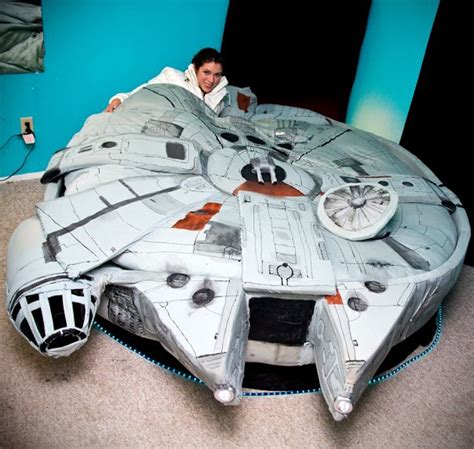 Star Wars Themed Millennium Falcon Bed