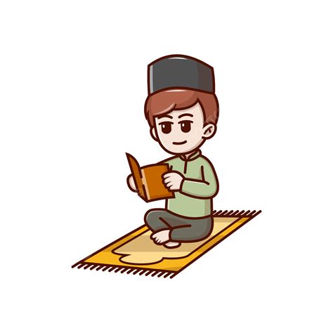 Reading Quran Clipart Hd Png Reading Quran Vector Png Clipart Png
