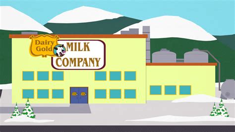 Dairy Gold Milk Company South Park Character Location User Talk