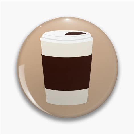 Coffee Cups Pin Button By Kbmassdesign In 2020 Coffee Cup Pins