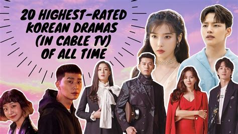 20 Highest Rated Korean Dramas Of All Time Updated 2020 Youtube