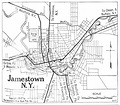 Jamestown New York Map