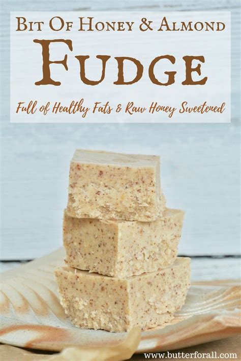 Three Pieces Of Fudge Stacked On Top Of Each Other With Text Overlay