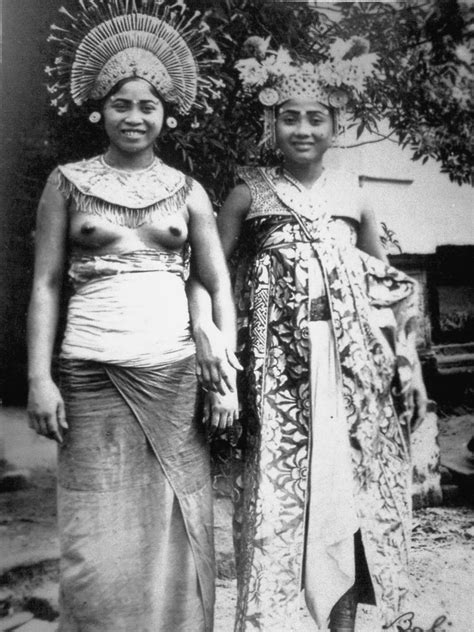 Old Indische Series Of Balinese Woman This Is Why Long Time Ago They Called Bali As Island Of