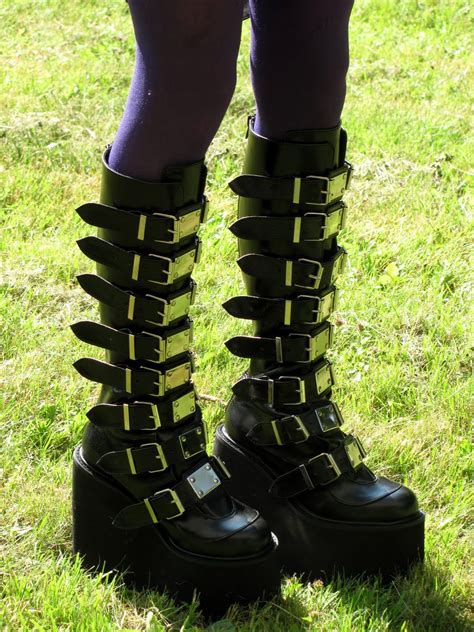 Demonia Swing 815 Boots Goth Shoes Gothic Shoes Boots
