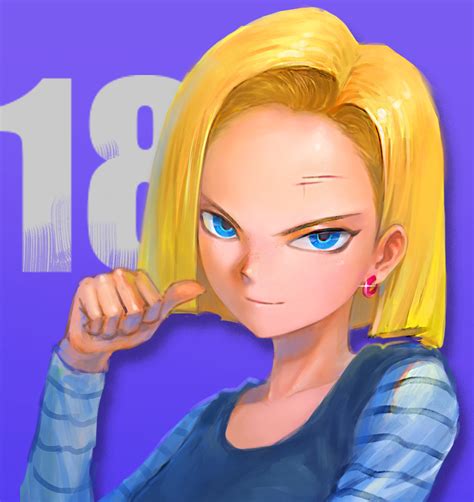 Safebooru 1girl 627002041 Android 18 Blonde Hair Blue Eyes Character