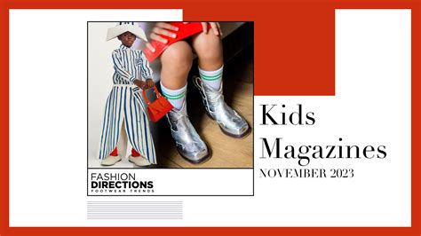 Kids Magazines November 2023 Fashion Directions