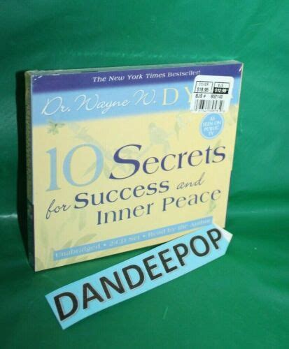 10 Secrets For Success And Inner Peace By Wayne W Dyer 2005 Compact