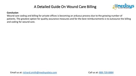 Ppt A Detailed Guide On Wound Care Billing Powerpoint Presentation