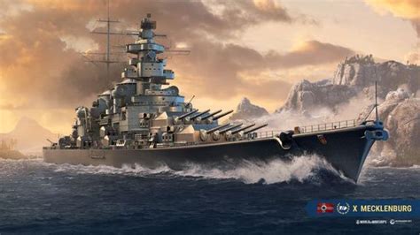 German Battlecruiser Or Battleship Scharnhorst Type Warship Bismarck