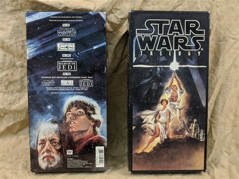 Star Wars Trilogy Score Soundtrack Anthology Anh New Hope Esb Etsy