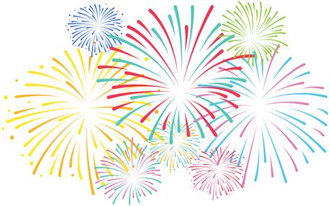 Pattern Fireworks Transparent Clip Art Png Download 80005006
